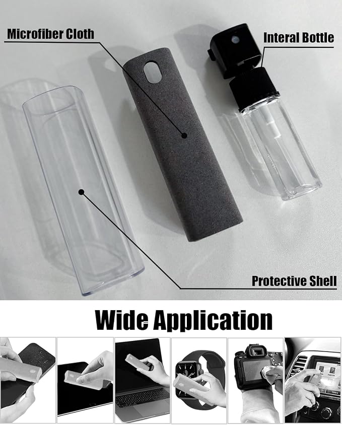 Screen Cleaner Spray and Wipe Screen Cleaner Tool Touch Screen Cleanerfor - Image 3