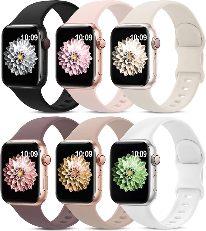 6 Pack Sport Bands Compatible by AMSKY