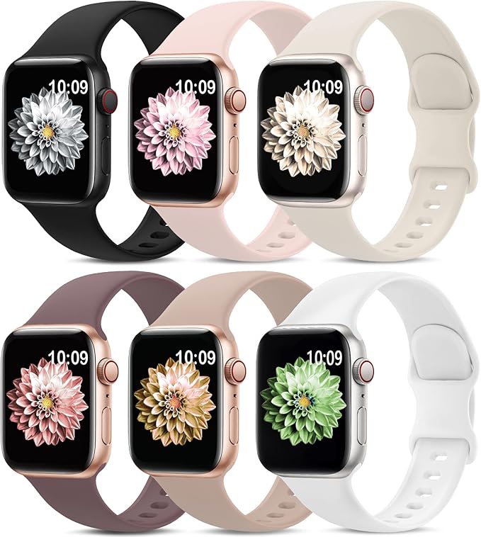 6 Pack Sport Bands Compatible by AMSKY