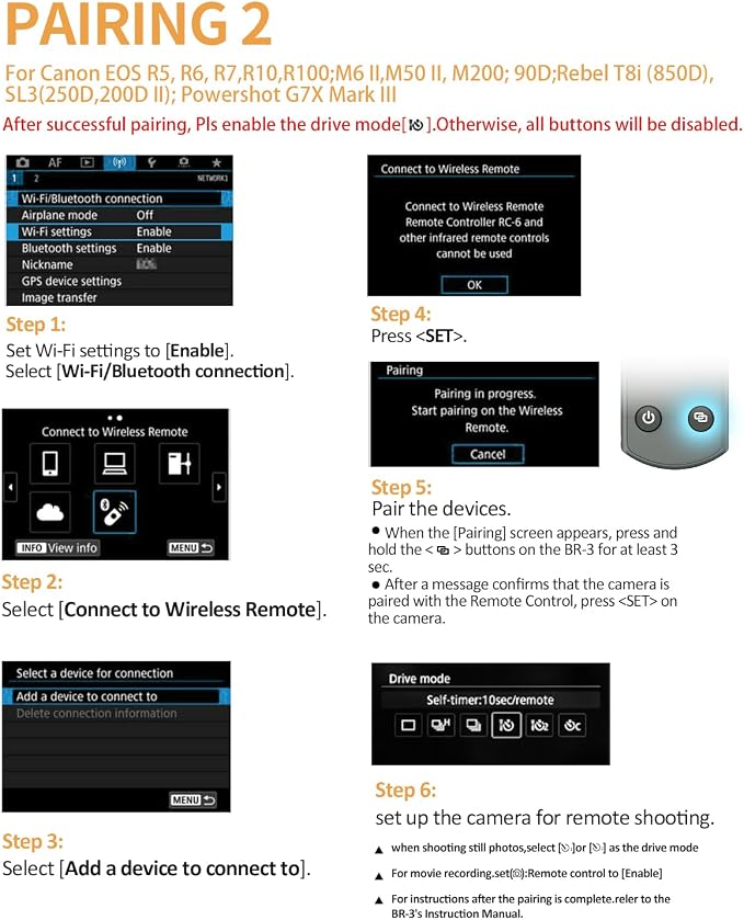 for Canon Wireless Camera Remote Control - Image 8