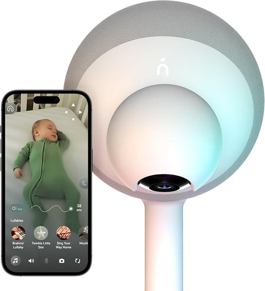 NANOBÉBÉ Smart Baby Monitor – Non-Wearable AI Breathing Monitor Motion by NANOB%C3%89B%C3%89