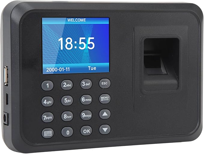 Fingerprint Attendance Machine, Fingerprint Verification Recorder, Support - Image 5