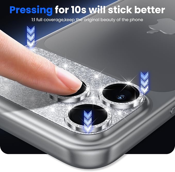 WSKEN for iPhone 17 Pro Camera Lens Protector, Metal Aluminum Alloy Tempered - Image 5