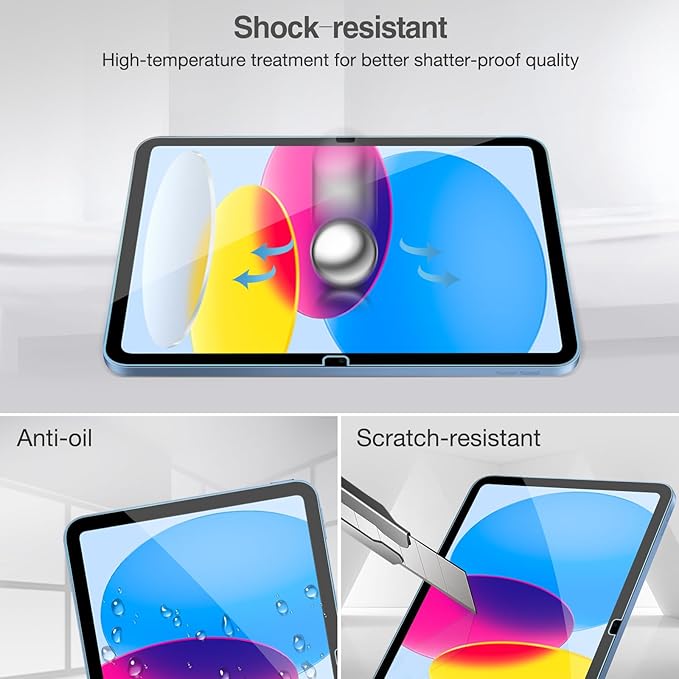 ProCase 3+3 Pack Tempered Screen Protector - Image 5