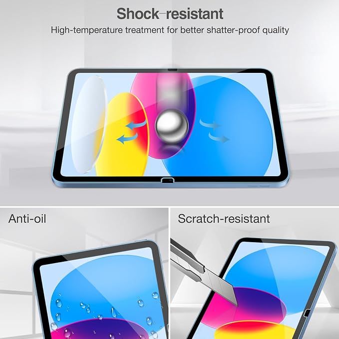 ProCase 2+3 Pack Tempered Screen Protector - Image 5