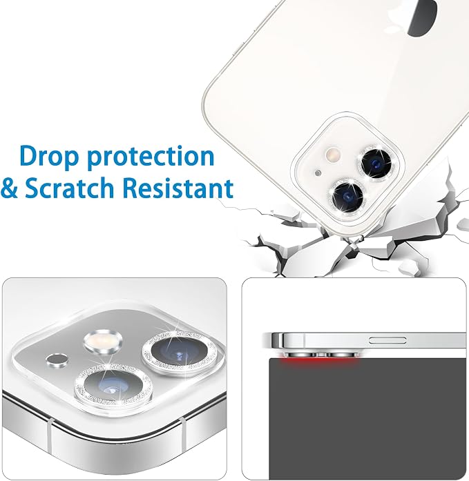 Dengduoduo 3 Pack Tempered Glass Camera Lens Protector - Image 3
