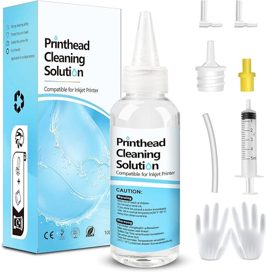 Printhead Cleaning Kits Inkjet Printers, Printer Cleaning Kit by Fosgoit