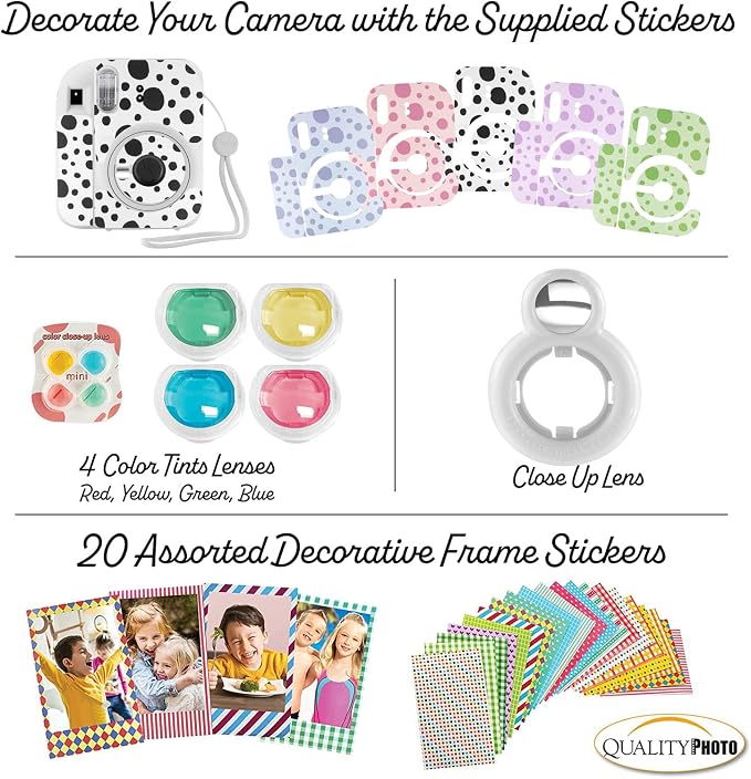 Fujifilm Instax Mini 12 Instant Camera + 60 Photo Prints + Quality Photo Value - Image 6