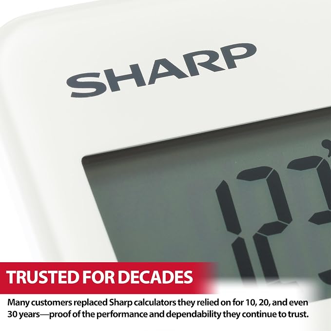 Sharp EL-334WB Business Calculator - Image 5