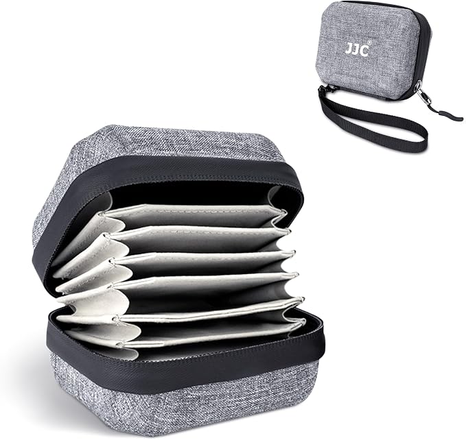 JJC Hard Shell Lens Filter Pouch Case by JJC