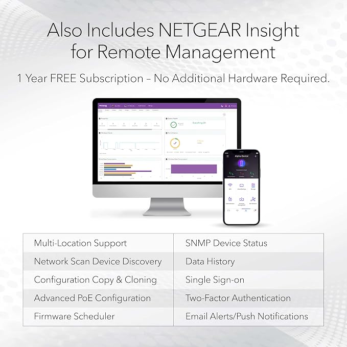 NETGEAR 26-Port PoE Gigabit Ethernet Smart Switch - Image 4