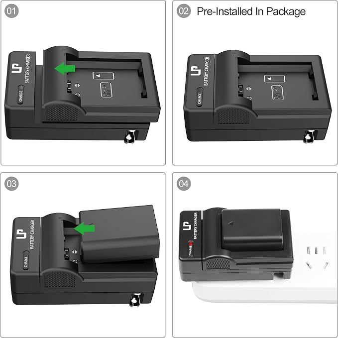 NP-FW50 Battery Charger, LP Charger Compatible - Image 9