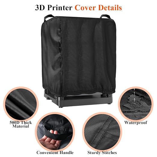 3D Printer Cover for FLASHFORGE 5M, 600D Waterproof Impresora 3D Printer Covers - Image 2