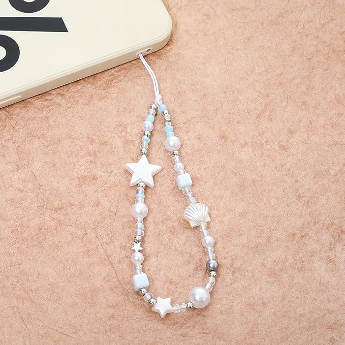 Cute Beaded Camera Wrist Strap for Phone, Digital Camera Charm Lanyard - Image 7