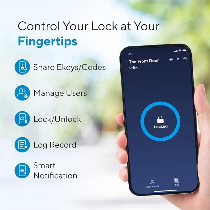 ULTRALOQ U-Bolt Pro Smart Lock - Image 2