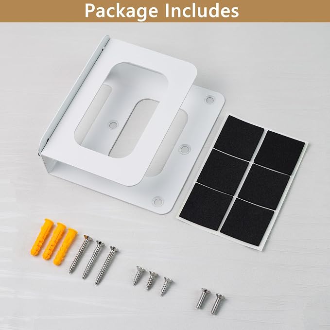 Cable Box Mount Adjustable Small Wall Mount Holder - Image 3