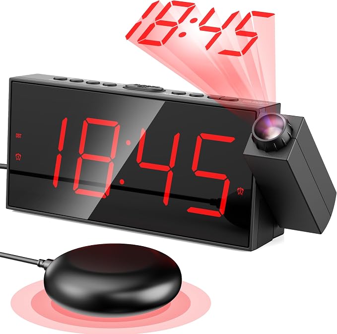 Mesqool Projection Alarm Clock by Mesqool