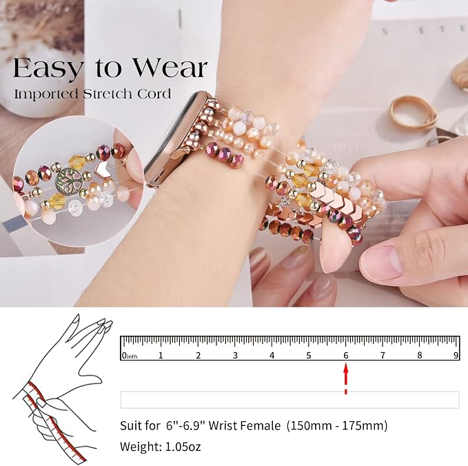 MOFREE Beaded Bracelet Compatible - Image 3