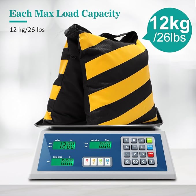 Aimosen 4 Packs Yellow Sandbag Weight Bags - Image 4