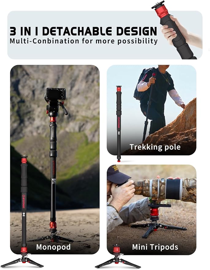 IFOOTAGE Cobra 3 A150S Strike Monopod - Image 5