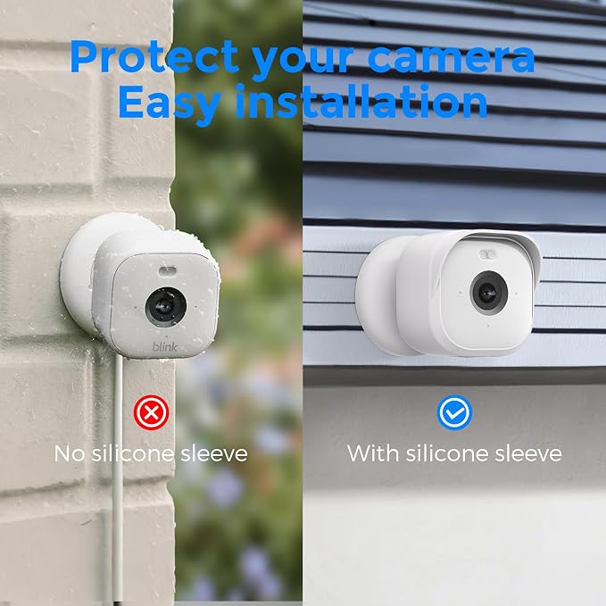 Camera Cover Compatible Blink Mini Silicone Skin Case, Anti-Scratch Protective - Image 4