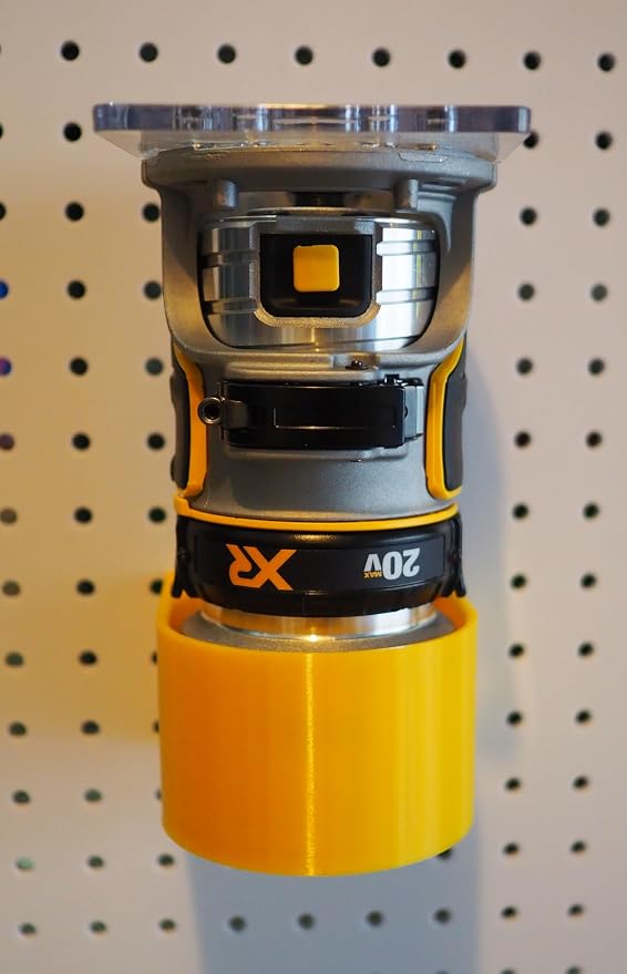 Pegboard Mount Made For Dewalt Router DCW600B by Unknown