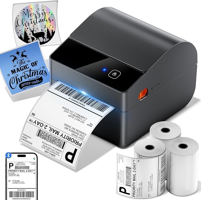 ASprink Bluetooth Shipping Label Printer by ASprink