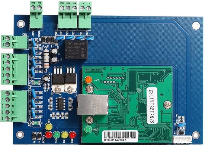 1 Door Access Control Board System 600lbs Electromagnetic Lock Infrared No - Image 3
