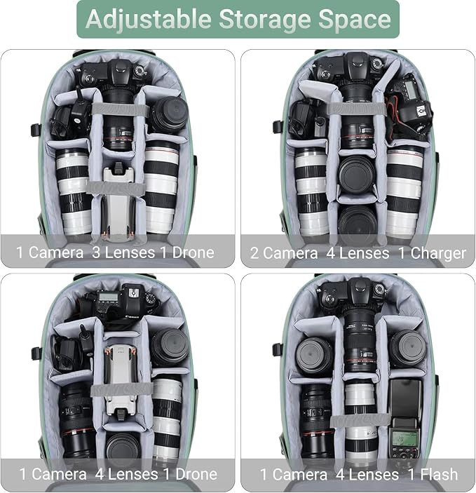 MOSISO Camera Backpack, DSLR/SLR/Mirrorless Photography Backpack, Camera Bag - Image 2