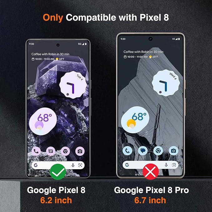 LK 2 Pack for Google Pixel 8 Screen Protector - Image 2