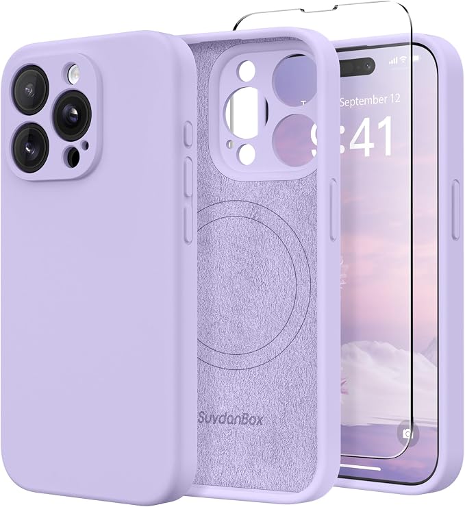 Magnetic for iPhone 15 Pro Case, Compatible by SUYDANBOX