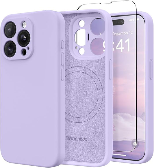 Magnetic for iPhone 15 Pro Case, Compatible by SUYDANBOX