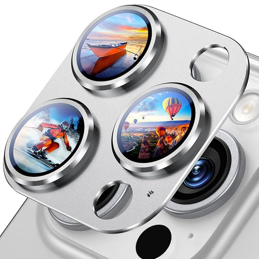 Uyiton Compatible with iPhone 16 Pro/iPhone 16 Pro Max Camera Lens Protector by Uyiton
