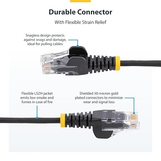 StarTech.com 10 ft CAT6 Cable - Image 3