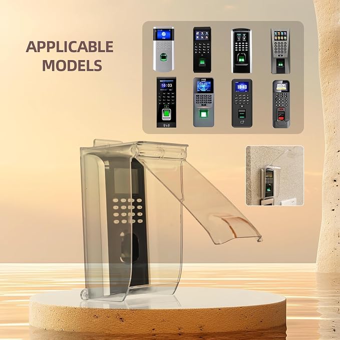 Clear Flip Cap Door Keypad Waterproof Cover, Doorbell Rain Cover Weatherproof - Image 6