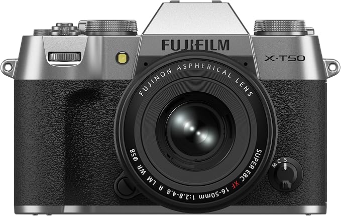 Fujifilm X-T50 Mirrorless Digital Camera XF16-50mmF2.8-4.8 R LM WR Lens Kit by FUJIFILM