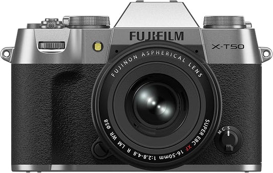 Fujifilm X-T50 Mirrorless Digital Camera XF16-50mmF2.8-4.8 R LM WR Lens Kit by FUJIFILM