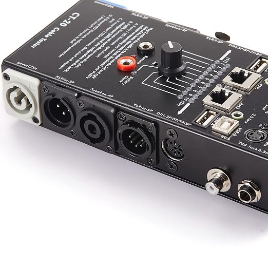 MFL. 15-Plug Audio Cable Tester Line Finder Black 15-in-1 Cables Checker 10-Way - Image 5