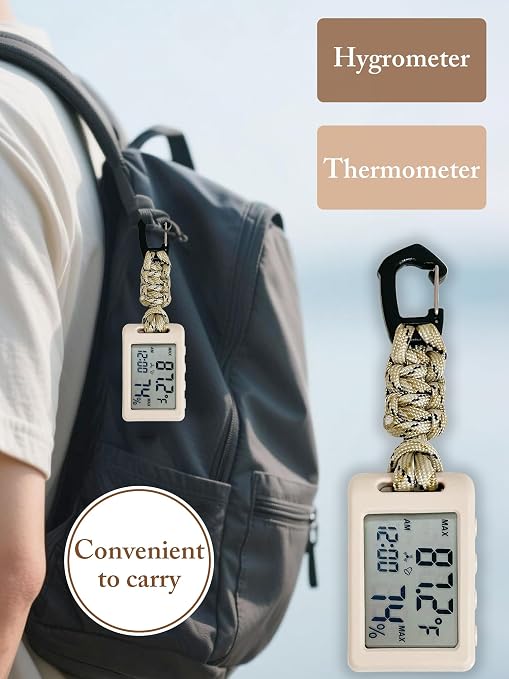Digital Thermometer, Room Thermometer Indoor, Temperature Humidity Monitor - Image 4