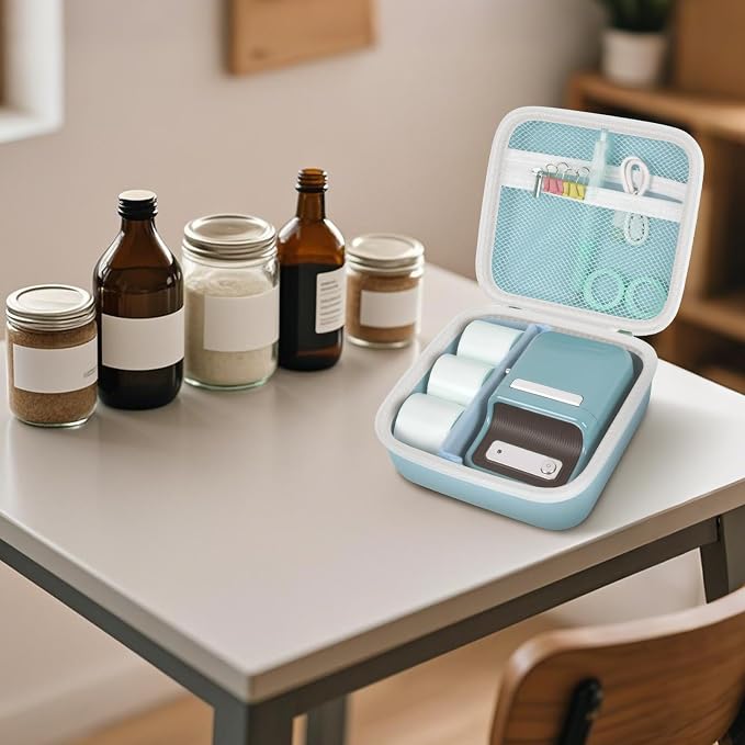 ALKOO Case Compatible with NIIMBOT B21 / B1 Label Maker Wireless Thermal Label - Image 8