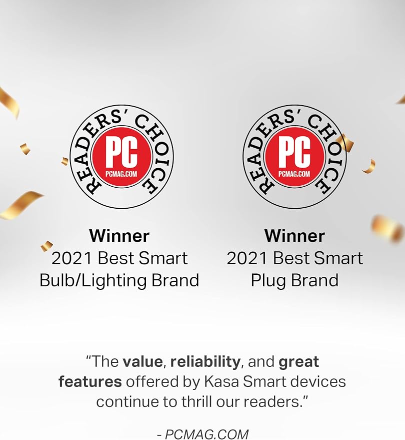New Kasa Smart Bulb, Full Color Changing Dimmable Smart WiFi Light Bulb - Image 2