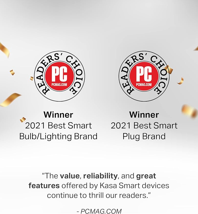 Kasa Smart Bulb, 1000 Lumens Full Color Changing Dimmable Smart WiFi Light Bulb - Image 2