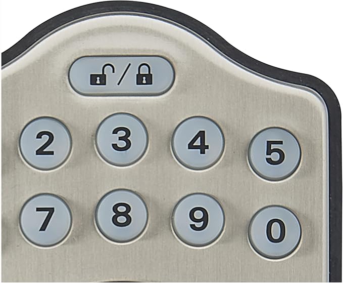 Amazon Basics Traditional Electronic Keypad, Keyless Entry Door Lock Deadbolt - Image 4