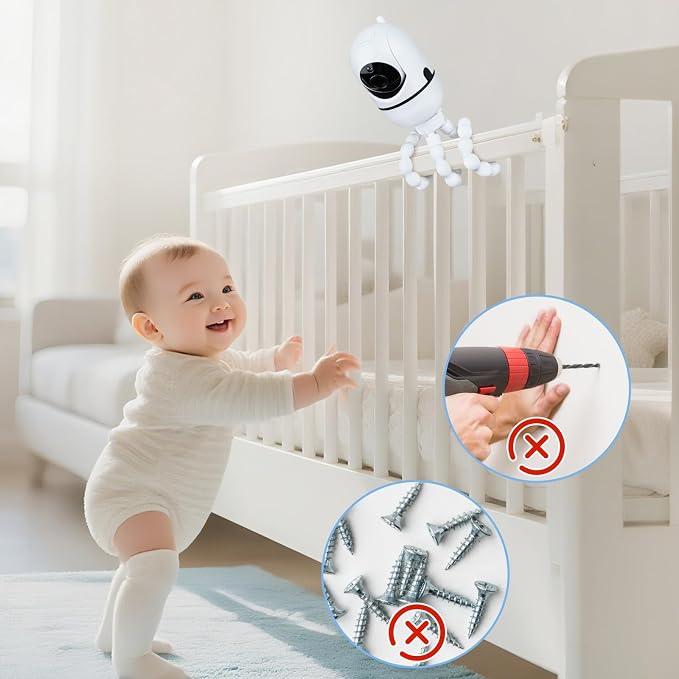 Flexible Baby Monitor Mount for HelloBaby - Image 5