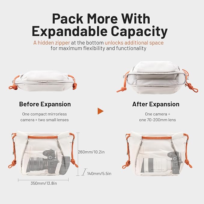 PGYTECH OneGo Rope Strap Camera Bag – Multifunctional Shoulder Bag - Image 4