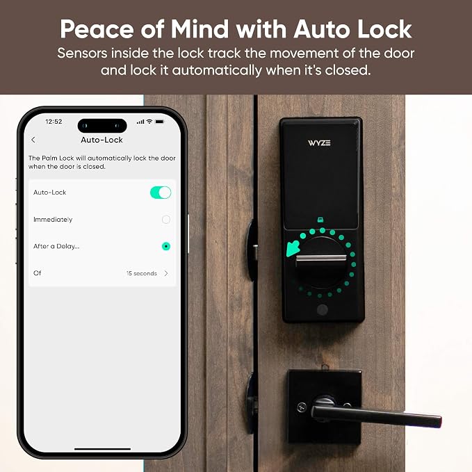 Wyze Palm Lock, Smart Door Lock - Image 6