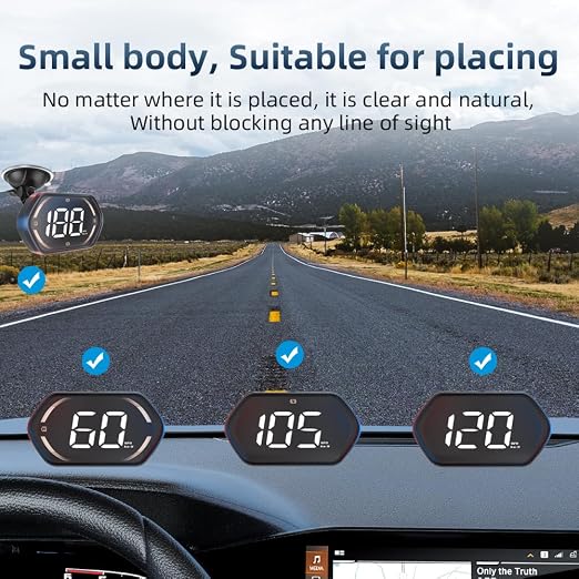 Universal GPS Speedometer HUD for Cars - Image 6