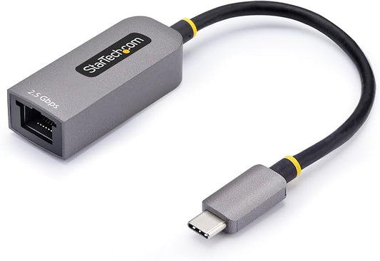 StarTech.com 2.5GbE USB-C to Ethernet Adapter, NBASE-T NIC, USB 3.0 Type-C by StarTech