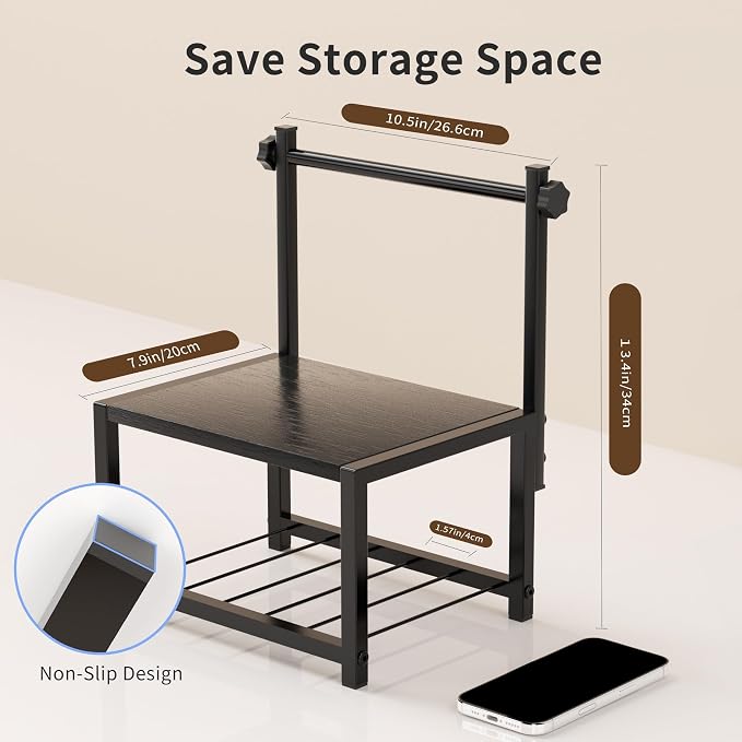 Label Holder for Rolls and Fan-Fold Labels, Sturdy Thermal Sticker Holder for - Image 3