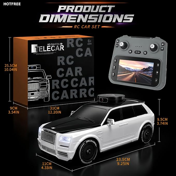 1/24 FPV RC Drift Car with HD Camera, 4WD Remote Control Car with Screen - Image 8